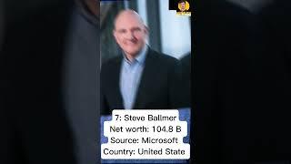 Top RICHEST People in the World || BEST OF TEN || Top 10 Facts || 7.23.2023