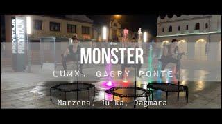 LUMX, Gabry Ponte - Monster | Jumping | Fitness na trampolinach | Polish Jumping Girls