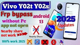 vivo y02t frp bypass without pc android 13 | new method 2025 | y02s frp | y27 frp | y100 frp 2025