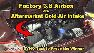 Aftermarket Cold Air Intake vs. Factory 3.8 Airbox | Porsche 996, 997, 986, 987 | DYNO Results!