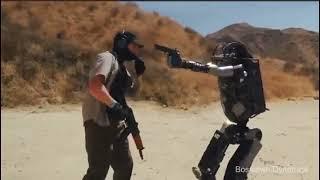 Boston Dynamics Robot shooting Range Practice will blow your Mind