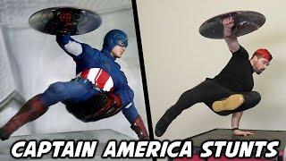 Stunts From Captain America: The Winter Soldier In Real Life (Parkour)