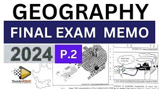 2024 MEMO GEOGRAPHY PAPER 2 FINAL EXAM GRADE 12 THUNDEREDUC