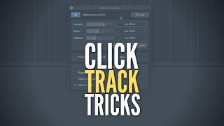 6 Click Track Tricks in #StudioOne