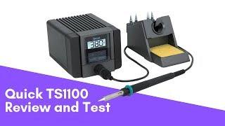 Quick TS1100 review and test \ Паяльная станция Quick TS1100, обзор и тестирование