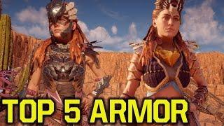 Horizon Zero Dawn best armor - TOP 5 GEAR (Horizon Zero Dawn armor - Horizon Zero Dawn tips)