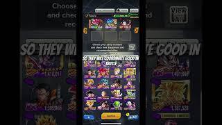 Stop making your teams like this | dragon ball legends #dbs dbz #dragonballz #dragonballlegends #dbl