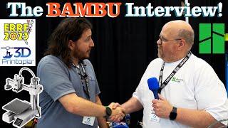 I Talked With BAMBU!! - ERRF/3D Printopia 2023