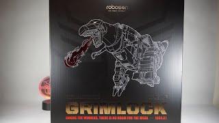 Unboxing: Robosen Transformers Auto-Converting Grimlock Flagship Collector's Edition with Niles F