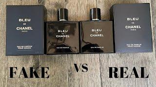 Fake vs Real Bleu De Chanel Eau De Parfum 100 ML