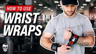 How to Put on Wrist Wraps - Weightlifting Wrist Wraps Tutorial | Roc Pilon