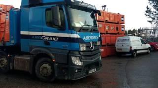 OEG Offshore - 8ft x 6ft DNV 2.7-1 Drum Baskets loading out from Aberdeen