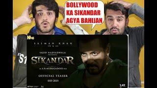 SIKANDAR: Official Teaser | Salman Khan | Sajid Nadiadwala | A.R. Murugadoss | AFGHAN REACTION