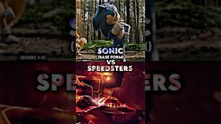 Sonic vs Speedsters