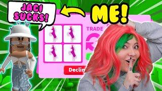 I WENT *UNDERCOVER* AS MY OWN *HATER* in Adopt Me Roblox! *PRANK* ...I EXPOSED MYSELF.