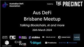 Aus DeFi Association (Brisbane) - 26th March 2024