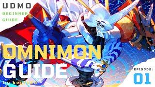 Digimon Masters Online - UDMO Beginner Guide  :  Ep. 1  Omnimon Guide