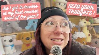 My first crochet market event of the year... kind of?!?! Tune in for the tea️