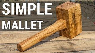 HowTo#9 Make a Mallet From Single Board | Как сделать киянку из одной доски