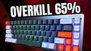 Nuphy Halo65 HE | Wired 8k Hall Effect Rapid Trigger Mechanical Keyboard