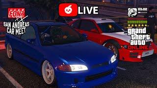 FonzXX Car Meet | GTA 5 Online LIVE (PS5) | Street Racing RP | Cruising | Buy & Sell