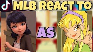 MLB react to Marinette as Stella! | Winx Club | Gacha Club