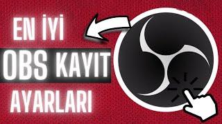 En iyi OBS Studio Kayıt Ayarları ! | 2024 Güncel