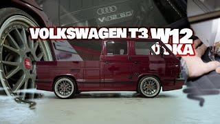 Volkswagen T3 Doka W12 - Alle Details zum Fahrzeug und Neuer Himmel !