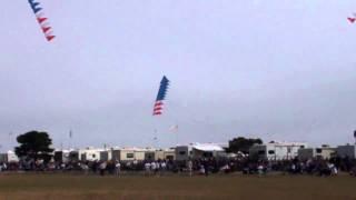 The Bay Area Sundowners Kite Team at The Southern Oregon Kite Festival