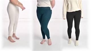 Organic Cotton Linen Hemp Leggings by Rawganique