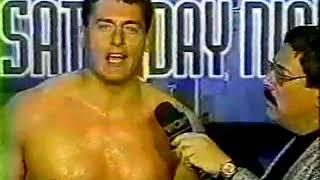 Lord Steven Regal promo (12 21 1996 WCW Saturday Night)