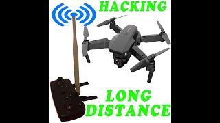 DRONE ANTENNA HACKING LONG DISTANCE EACHINE E88 E58 E520 E511 EX4 EX5 ...