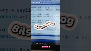 Bilsem Vlog🫶#shorts #keşfetbeniöneçıkar#bilsem#vlog#keşfettt