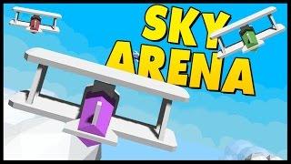 SkyArena.io - Plane Falls To Ground After Man Goes On Rampage! [Let's Play Skyarena.io Gameplay]