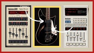 UAD Universal Audio |  Lexicon 224 and 480L Digital Reverb on Guitar  | Complete Test Demo