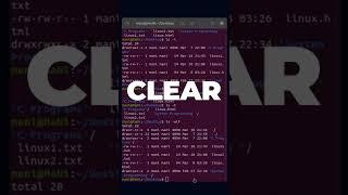 clear Command #shorts