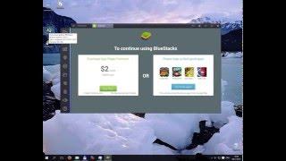 BlueStacks. Crack. How to disable the window of purchase. Как убрать окно об оплате в Bluestacks