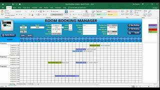 Hotel Booking System / Property Booking System In Excel