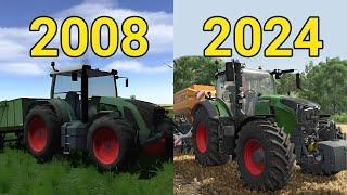 Evolution of Farming Simulator Games (2008-2024)