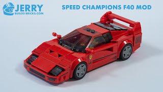 LEGO Speed Champions Ferrari F40 MOD