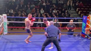 Ashley Baldwin Vs Richard Keeler was a very Explosive fight on Combat Fight Series #muaythai 2