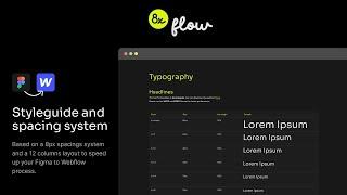 Speed up your Figma to Webflow workflow with this styleguide