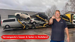 Onderweg naar Duitsland om 6 vervangauto's te lossen - Vlog 125