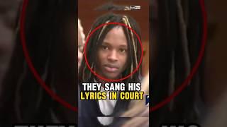 They Sang King Von’s Lyrics in Court?! Word for Word Evidence! #shorts