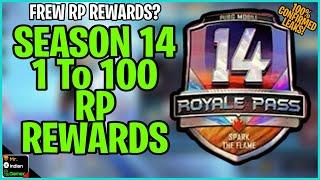 Season 14 Royale Pass Is Here! (1 To 100) RP Rewards In Season 14 PUBG MOBILE | Mr IG