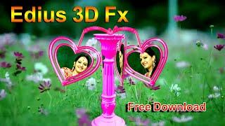 Edius Fcp 3D Effect Free Download || edius 3D effect 2024||  @softtech369