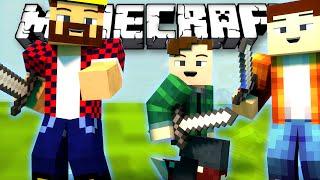 УБИВАЕМ ВРАГОВ КОМАНДОЙ - Minecraft МЕГА Скай Варс (Mini-Game)