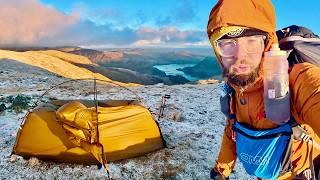 ️SOLO MOUNTAIN WINTER CAMPING TURNS BRUTAL ‼️