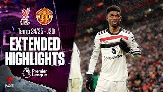 Liverpool vs. Manchester United | Highlights Premier League | Jornada 20 | Telemundo Deportes