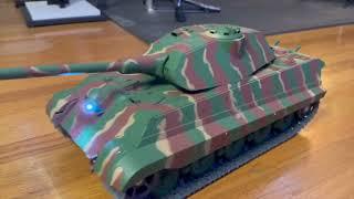 HENG LONG 1/16 RC GERMAN KING TIGER  (PORSCHE TURRET) -UNBOXING